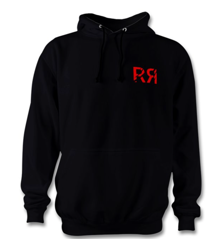 REDRUM double logo hoodie